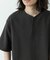 ワッフルヘンリーネックTシャツ