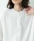ワッフルヘンリーネックTシャツ