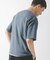 ワッフルヘンリーネックTシャツ