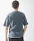 ワッフルヘンリーネックTシャツ