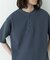 ワッフルヘンリーネックTシャツ
