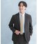 LIFE STYLE TAILOR　リネンライク千鳥柄コンフォータブルジャケット