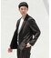 LIFE STYLE TAILOR　リネンライク千鳥柄コンフォータブルジャケット