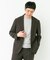 LIFE STYLE TAILOR　リネンライク千鳥柄コンフォータブルジャケット