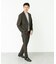 LIFE STYLE TAILOR　リネンライク千鳥柄コンフォータブルジャケット