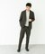 LIFE STYLE TAILOR　リネンライク千鳥柄コンフォータブルジャケット