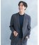 LIFE STYLE TAILOR　リネンライク千鳥柄コンフォータブルジャケット