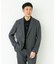 LIFE STYLE TAILOR　リネンライク千鳥柄コンフォータブルジャケット