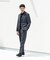 LIFE STYLE TAILOR　リネンライク千鳥柄コンフォータブルジャケット