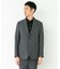 LIFE STYLE TAILOR　リネンライク千鳥柄コンフォータブルジャケット