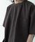 接触冷感リネン混ショートスリーブTシャツ