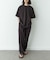 接触冷感リネン混ショートスリーブTシャツ