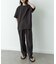 接触冷感リネン混ショートスリーブTシャツ