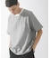 接触冷感リネン混ショートスリーブTシャツ
