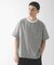 接触冷感リネン混ショートスリーブTシャツ