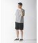 接触冷感リネン混ショートスリーブTシャツ