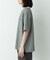 接触冷感リネン混ショートスリーブTシャツ