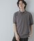 『洗濯可』ストレッチニットポロショートスリーブTシャツ