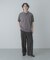 『洗濯可』ストレッチニットポロショートスリーブTシャツ