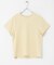 汗ジミ防止コクーンスリーブクルーネックTシャツ
