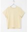 汗ジミ防止コクーンスリーブクルーネックTシャツ