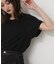 汗ジミ防止コクーンスリーブクルーネックTシャツ