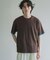 ダブルフェイス裏毛ショートスリーブTシャツ