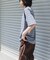 FORK&SPOON　PEカノコボーダーショートスリーブTシャツ
