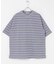 FORK&SPOON　PEカノコボーダーショートスリーブTシャツ