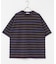 FORK&SPOON　PEカノコボーダーショートスリーブTシャツ