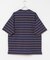 FORK&SPOON　PEカノコボーダーショートスリーブTシャツ