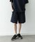 カットシアサッカーショートパンツ