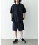 カットシアサッカーショートパンツ