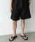 カットシアサッカーショートパンツ