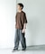 『別注』Snow Peak Apparel×DOORS　WA／AC DRAWSTRING T-SHIRTS