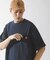カットシアサッカーショートスリーブTシャツ