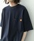 カットシアサッカーショートスリーブTシャツ