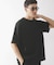 カットシアサッカーショートスリーブTシャツ