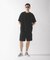 カットシアサッカーショートスリーブTシャツ