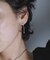 SMELLY so’　minimal bar chain pierce