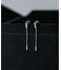 SMELLY so’　minimal bar chain pierce