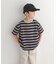 『150サイズあり』ランダムボーダーワイドTシャツ(KIDS)
