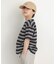 『150サイズあり』ランダムボーダーワイドTシャツ(KIDS)