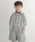 『150サイズあり』ランダムボーダーワイドTシャツ(KIDS)