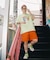 Wide Dad　GRAPHIC SHORTS WITH HATCH