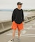 Wide Dad　GRAPHIC SHORTS WITH HATCH