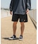 Wide Dad　GRAPHIC SHORTS WITH HATCH