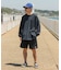 Wide Dad　GRAPHIC SHORTS WITH HATCH