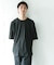 ハイツイストクルーネック ショートスリーブTシャツ
