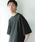 ハイツイストクルーネック ショートスリーブTシャツ